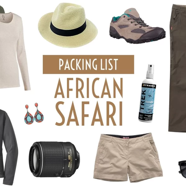 Tanzania Safari Recommended Packing List